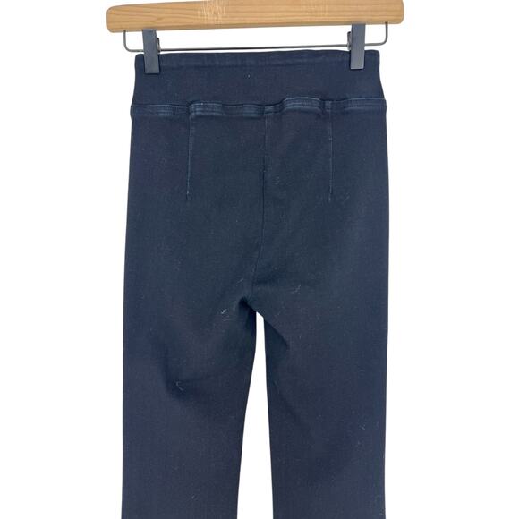 Frame The Jetset Wide Leg in Sheen Noir - Picture 12 of 14